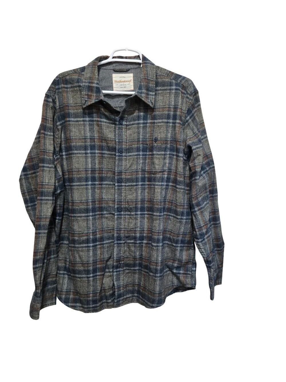 Weatherproof Vintage Plaid Flannel Shirt XL Rugged Outdoor Casual